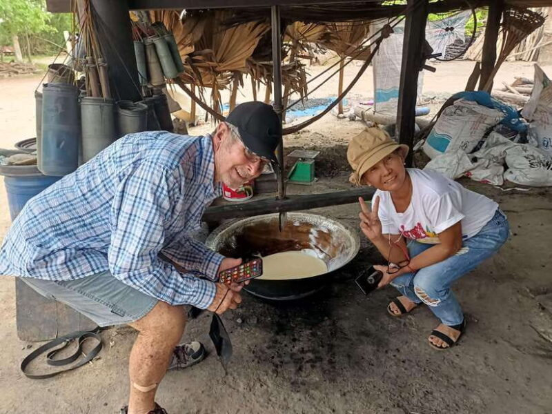 Pepper farm tour include secret lake and Kep crab market... - Key Points