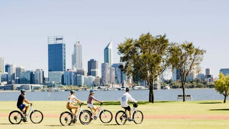 Perth Landmarks & Scenic Foreshore - Guided Bike Tour - Passing Melaleuca Grove