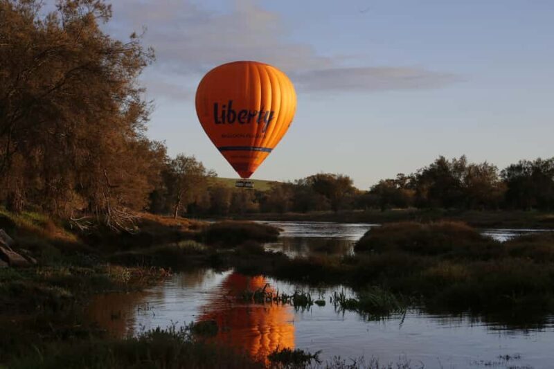 Perth to Northam: Balloon flight including shuttle bus - Key Points