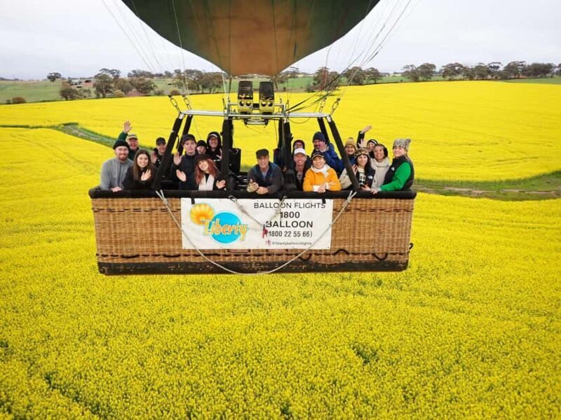 Perth to Northam: Balloon flight including shuttle bus - The Land and Breakfast — A Fitting Finish