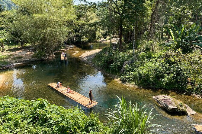 Phang Nga Full Day: Rafting, Temple, Waterfall + Phuket transfer - What Travelers Say