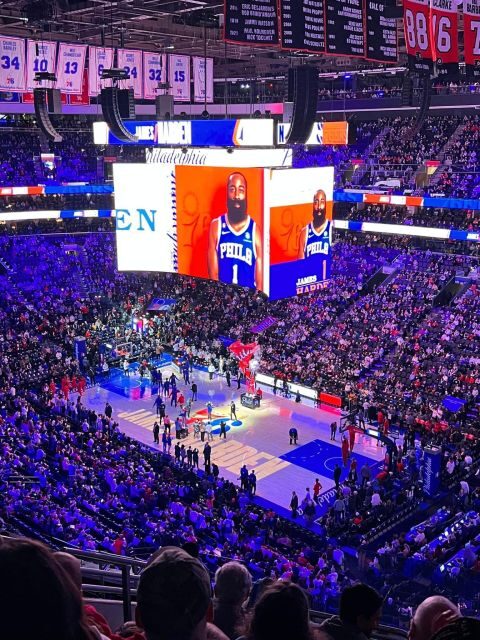 Philadelphia: Philadelphia 76ers Basketball Game Ticket - The Game Experience
