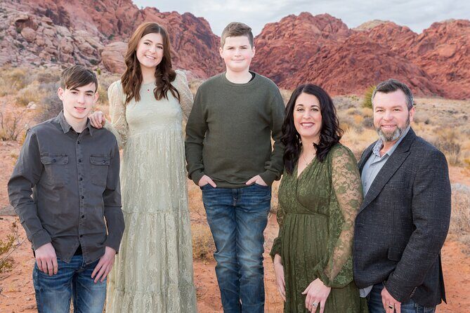 Photo Shoot at Red Rock Canyon in Calico Basin - Introduction