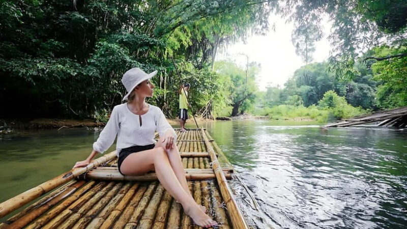 Phuket: Bamboo Rafting, ATV (Optional), Elephant Bathing. - Key Points
