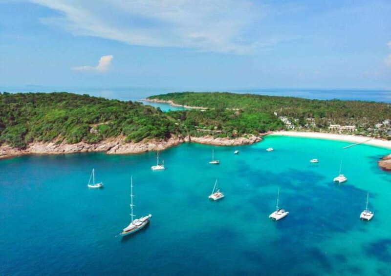 Phuket: Coral Island Catamaran Cruise with Sunset Dinner - Transport and Timing