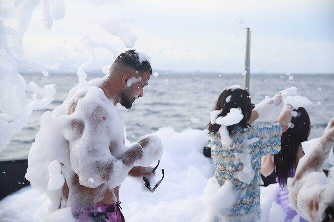 Phuket: Islands Hopping Catamaran Tour with Foam Party - Key Points