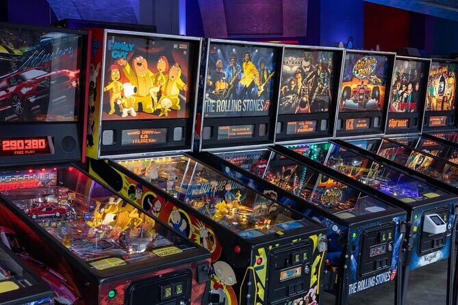 Pinball Palace at Dezerland Park Orlando - Key Points