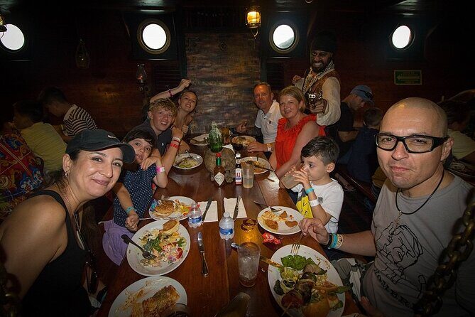 Pirate Ship Jolly Roger with Dinner and Open Bar - FAQ