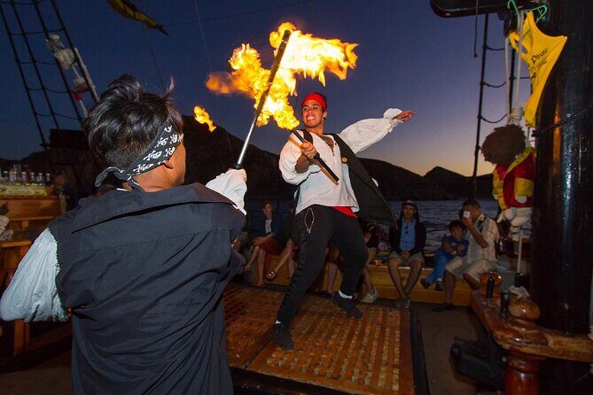 Pirate Ship Yo Ho! Sunset Show and BBQ Dinner in Cabo San Lucas - Key Points