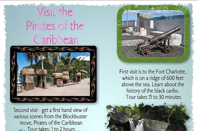 Pirates of the Caribbean SVG with Trubb Taxi Tours - FAQ About the Pirates of the Caribbean SVG Tour