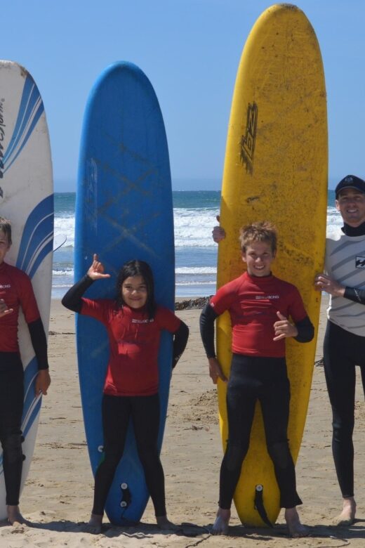 Pismo Beach: Private Group Surf Lesson- all equip included! - An Authentic Pismo Beach Introduction to Surfing