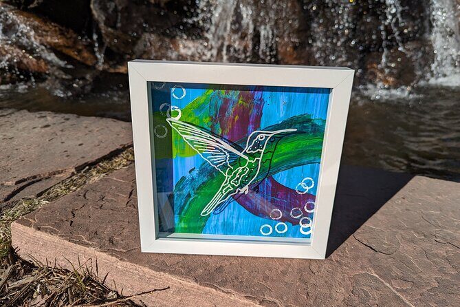 Play with Paint Wildlife Shadow Box Art Class in Estes Park - Key Points