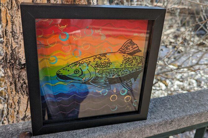 Play with Paint Wildlife Shadow Box Art Class in Estes Park - The Itinerary in Detail