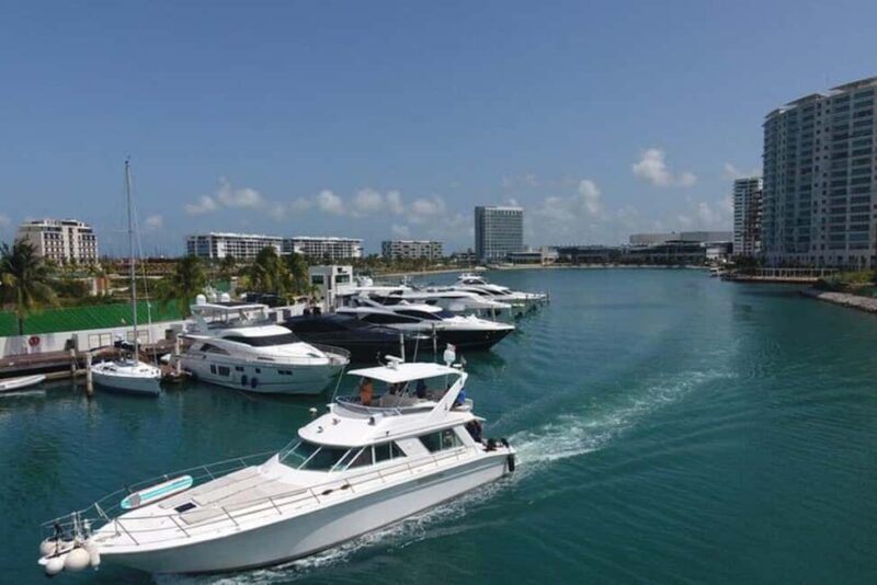 Playa Mujeres: Private Yacht Rental - 4hr SR55H4 #GMBSR55FUN - An In-Depth Look at the Playa Mujeres Private Yacht Experience