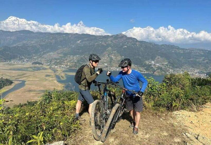 Pokhara: Peace Pagoda to Pokhara Downhill Mountain Bike Ride - The Experience on the Trail