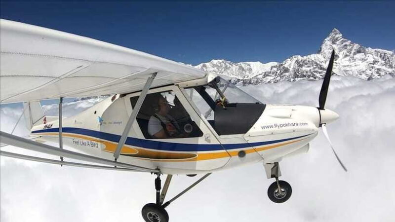 Pokhara Ultralight: AIR TREKK of the Himalayas (90 minutes) - An Adventurous Flight Over Nepal’s Himalayas