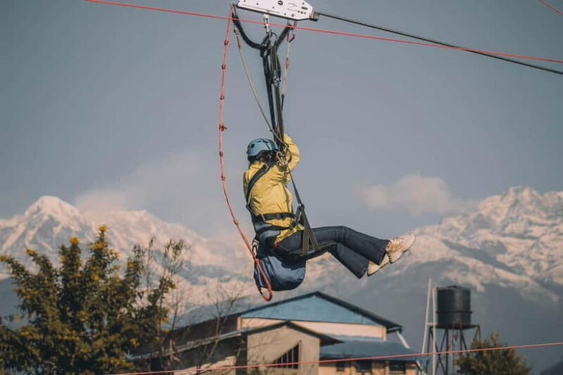 Pokhara: Zipline and Skyscreamer Swing Combo - Key Points