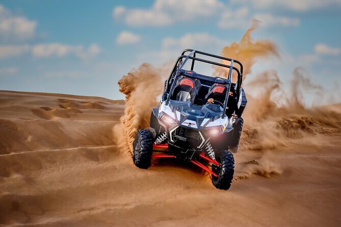 Polaris 1000CC 4Seater Buggy Rental in an open Desert Safari - Key Points