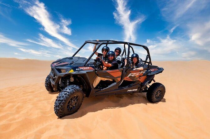 Polaris 1000CC Buggy 04 Seater with Camel Riding and Sand Skiing - The Itinerary Breakdown