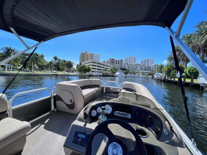Pompano Beach: Pontoon Boat Rental - Key Points