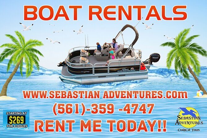 Pontoon Boat Rental in Sebastian (FL) with Sebastian Adventures - The Journey: What Your Day Looks Like