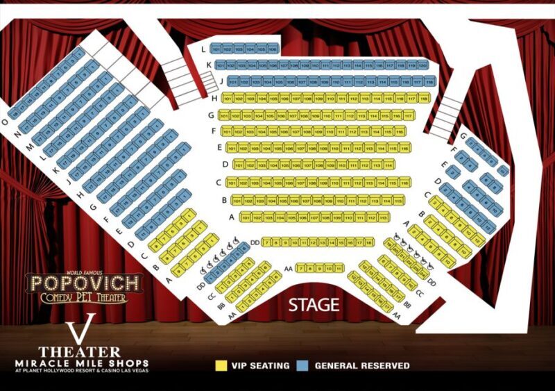 Popovich Comedy Pet Theater in Las Vegas - Value and Pricing