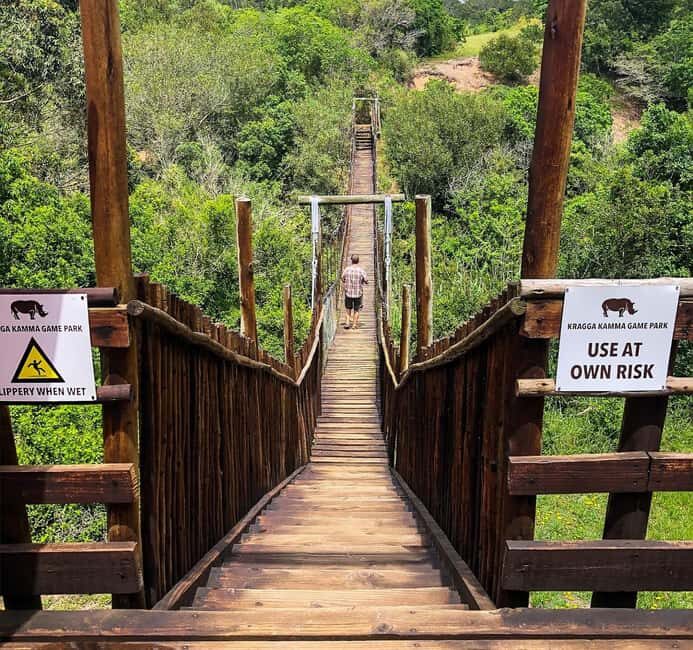 Port Elizabeth:Kragga Kamma Private game reserve safari - Whats Included and Whats Not