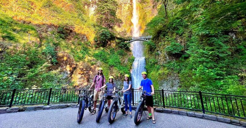 Portland: E-Bike Tour at Multnomah Falls - The Bikes and Comfort
