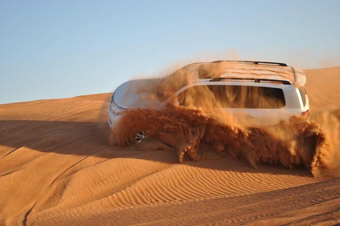 Premium 4x4 Dubai Desert Safari with BBQ Dinner - Key Points