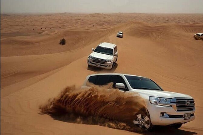Premium Evening Desert Safari Dubai with Camel Ride & BBQ Dinner - Key Points