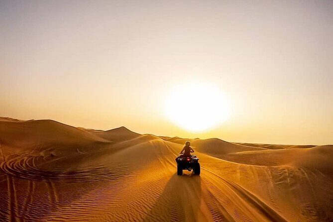 Premium Evening Desert Safari with Quad Bike, Camel Ride and BBQ Dinner - An In-Depth Look at the Experience