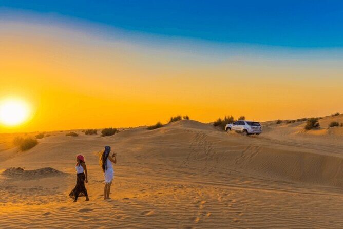 Premium Evening Dessert Safari with BBQ Dinner & Camel Ride - The Experience Breakdown