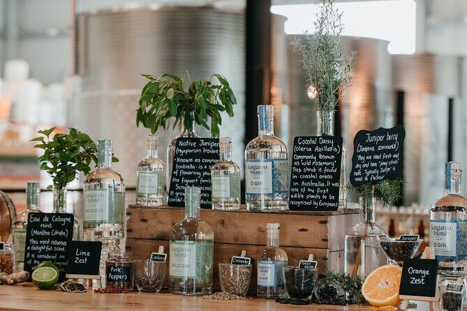 Premium Gin Tasting Activity in Cygnet River - What to Expect at the Kangaroo Island Gin Tasting