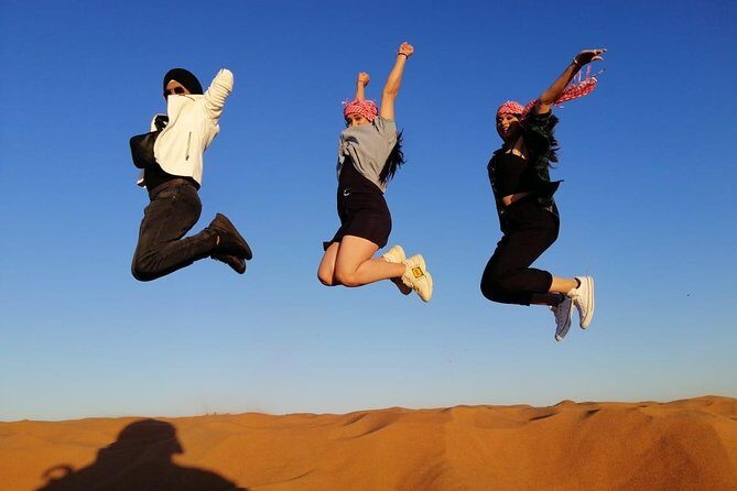 Premium Red Dune Safari, Sandboarding, Camel Ride, 5* BBQ Dinner - FAQ