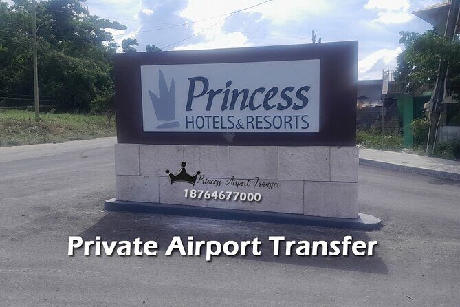 Princess Grand Jamaica Private Airport Transfer from Montego Bay - Key Points