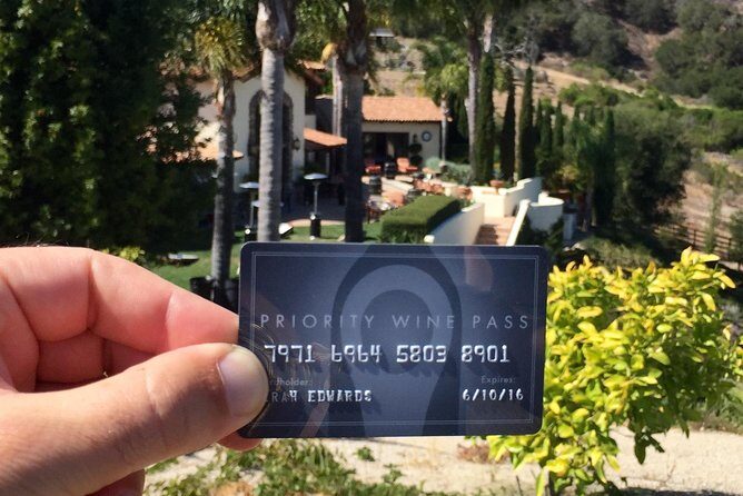 Priority Wine Pass: Discounts at 400+ wineries in Napa, Sonoma, CA, OR and WA - Key Points