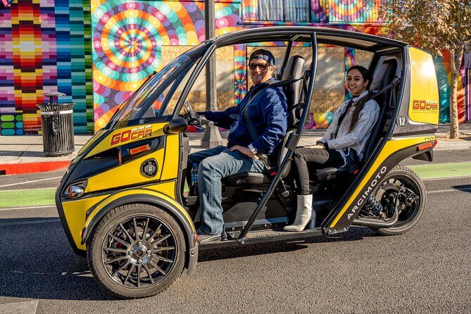 Private 1-Hour Downtown Las Vegas Tour in a Talking GoCar - Key Points
