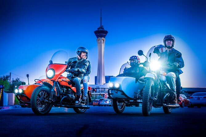 Private 1-Hour Evening Las Vegas Strip Tour in a Sidecar - A Closer Look at the Experience