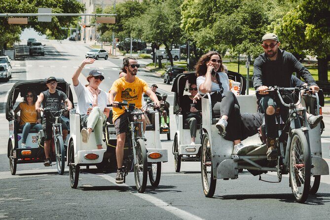 Private 1 Hour Pedicab City Tour of Austin - An In-Depth Look at the Austin Pedicab Experience