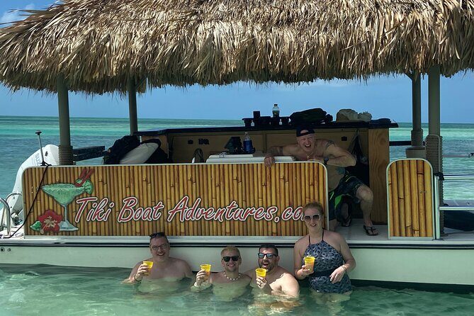 Private 2-Hour Tiki Boat Party in Key West & Mini Sandbar - What to Expect on the 2-Hour Tiki Boat Tour