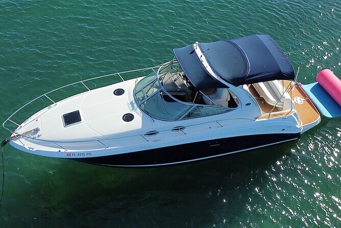Private 4 Hours Sea Ray 34 Foot Yacht Rental in Miami - The Captain and Crew