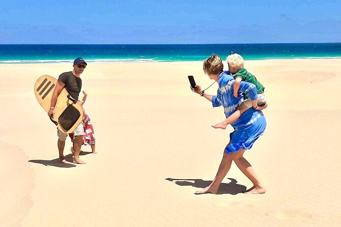 Private 4WD Tour Sun and Fun in Boa Vista - Morro de Areia Beach and Nature Reserve — Dunes and Sandboarding