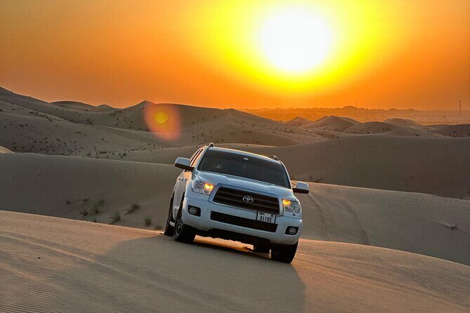 Private 4x4 Desert Safari Exclusive Package With Dinner - Transportation, Timing, and Group Size