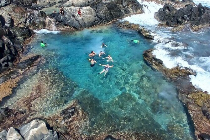 Private 4x4 Natural Pool, Caves & Baby Beach by Cross Aruba Tours - Key Points
