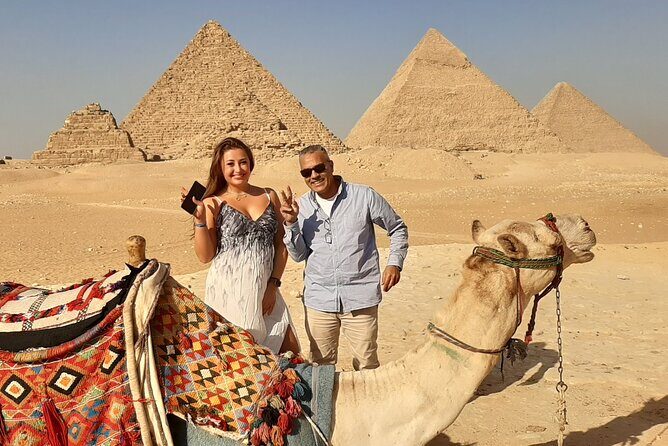 Private All INC-Giza Pyramids,Camel Ride(1 HOUR)Sakkara,Dahshour &Lunch Inlcuded - The Value of the Package