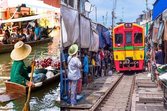 Private Amphawa Floating Market and Maeklong Railway Market Fireflies Day Tour - A Deep Dive into the Experience
