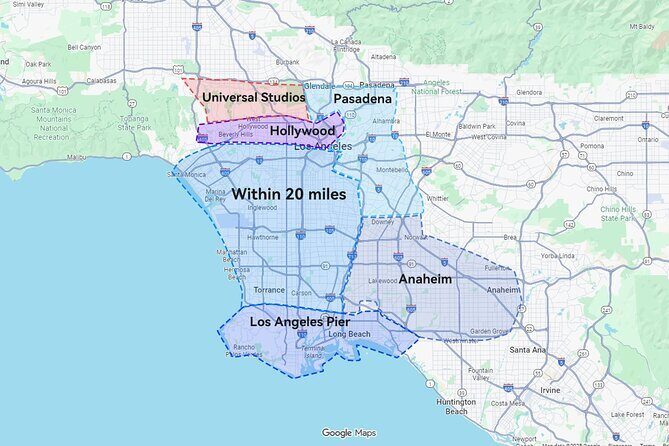 Private Arrival Airport Transfer from/to LAX Airport - Key Points