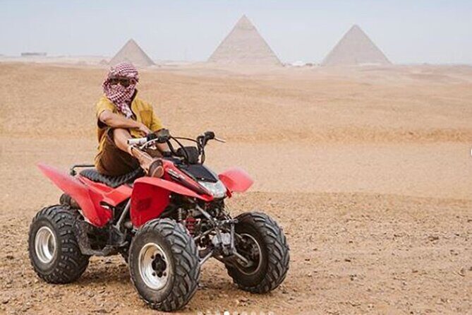 PRIVATE ATV Quad Bike Tour at Pyramids of Giza with Lunch - The Sum Up