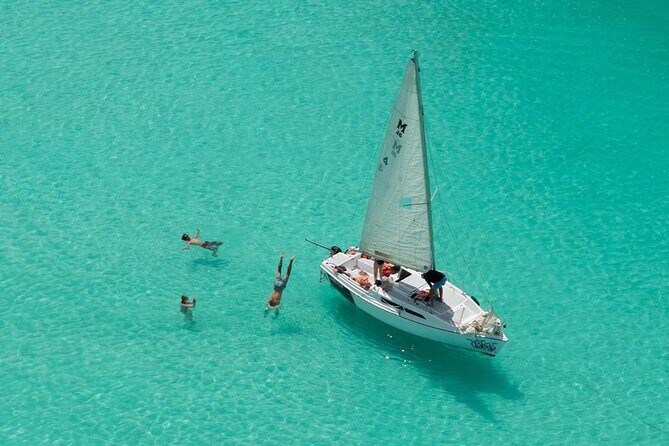 Private Bacalar Lagoon Tour Sailboat or Pontoon Adventure - Key Points