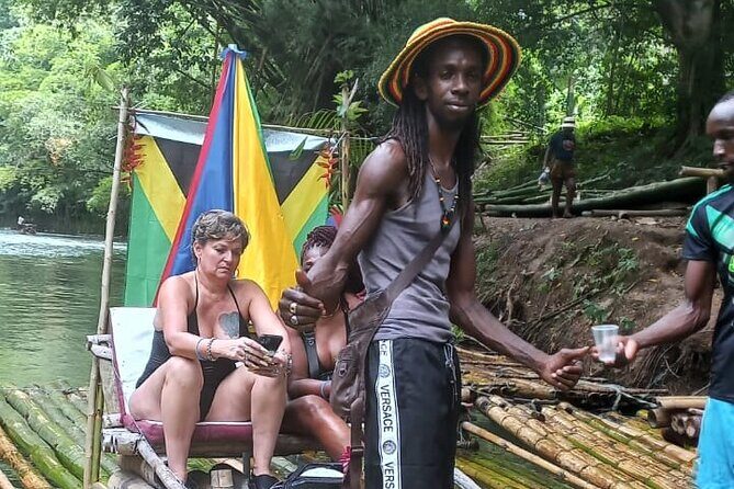 Private Bamboo River Raft with Limestone Massage in Montego Bay - Transportation and Duration